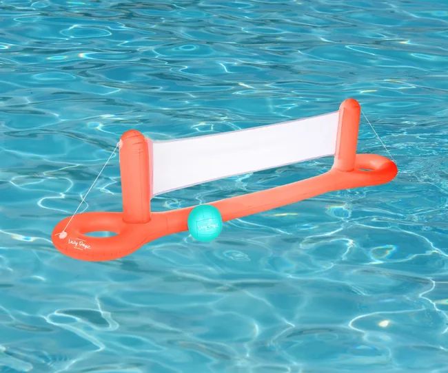 Lazy Dayz Inflatable Volleyball Set.