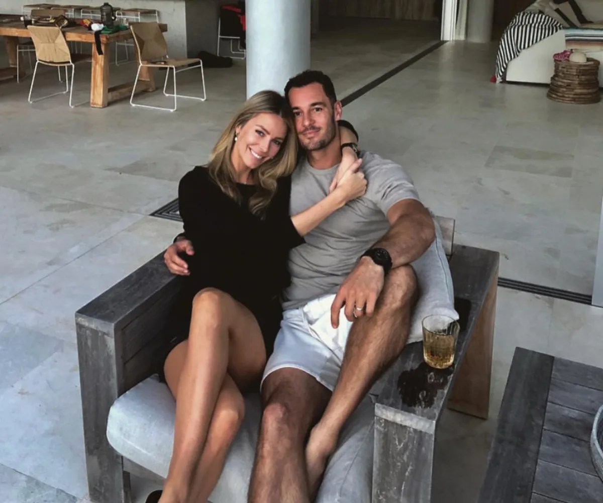 Jennifer Hawkins and Jake Wall's family in photos