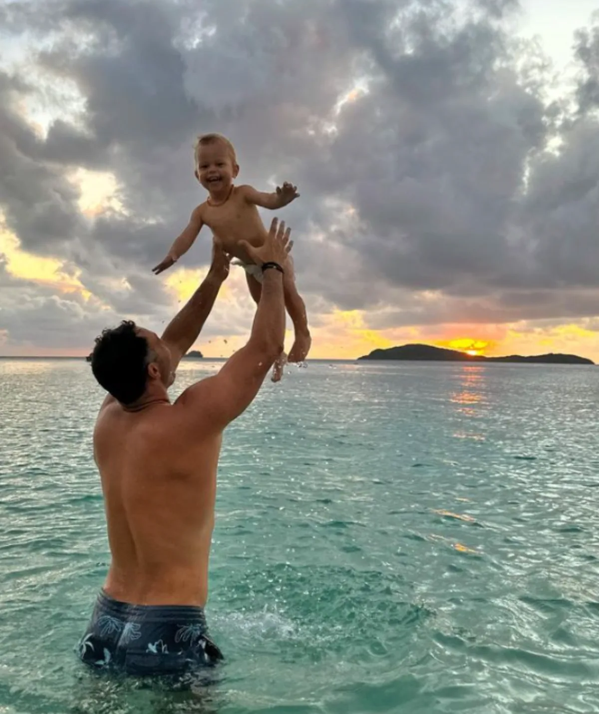 Jennifer Hawkins and Jake Wall's family in photos