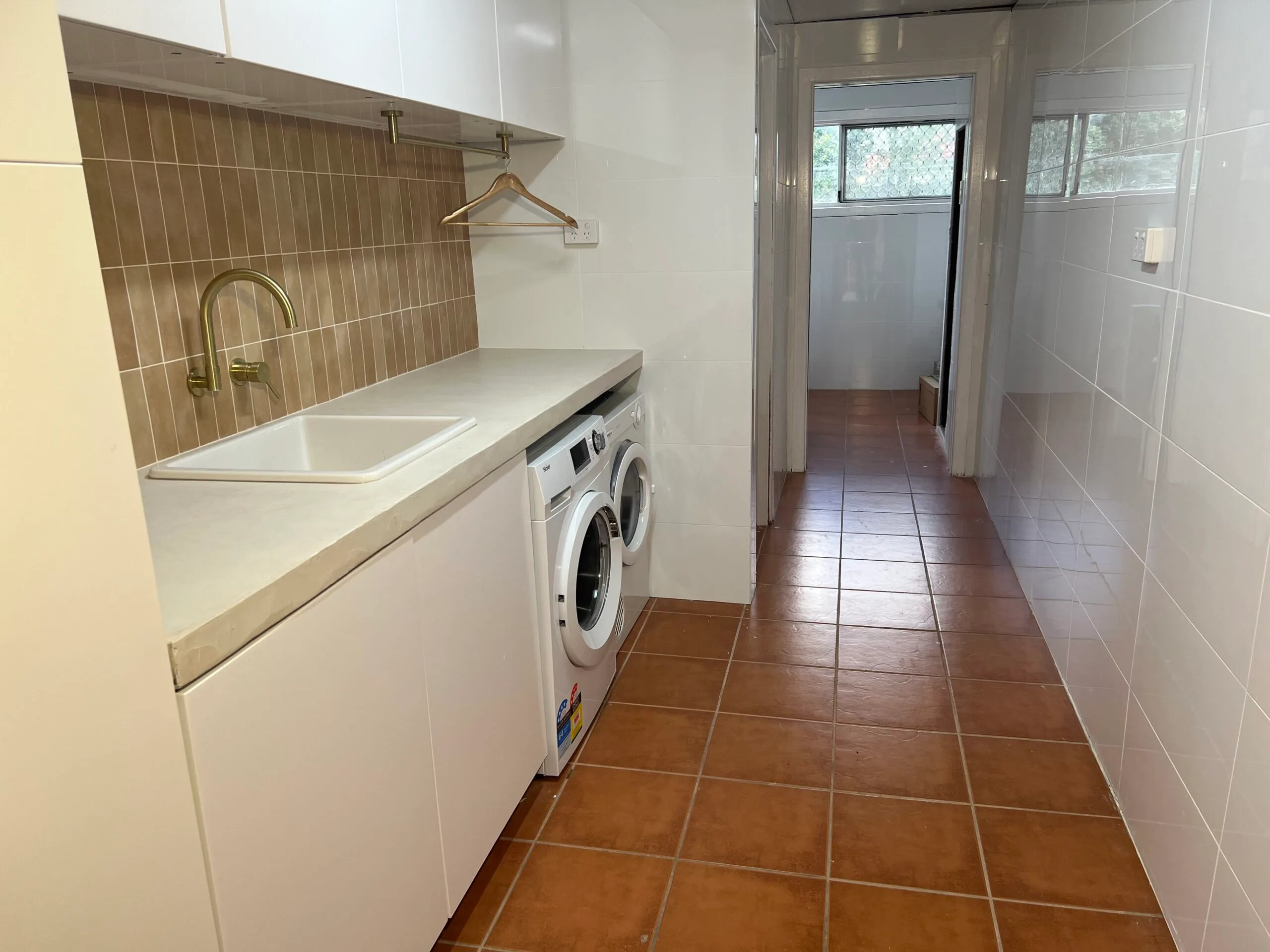 Parts of Rhonda's home, like the laundry, are even better than before