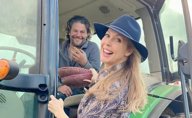 Catriona Rowntree lives a low-key farm life with husband James and two kids
