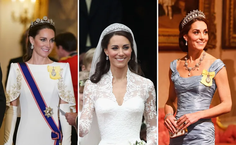 Princess Catherine's tiaras 