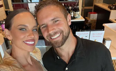Bonnie Anderson has wed her soulmate Samuel Morrison in vineyard ceremony