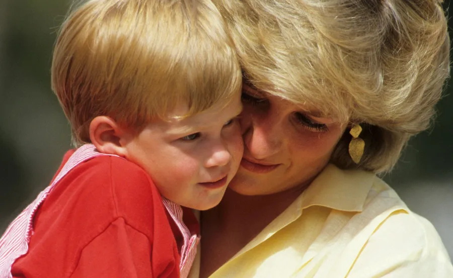 Princess Diana and Prince Harry