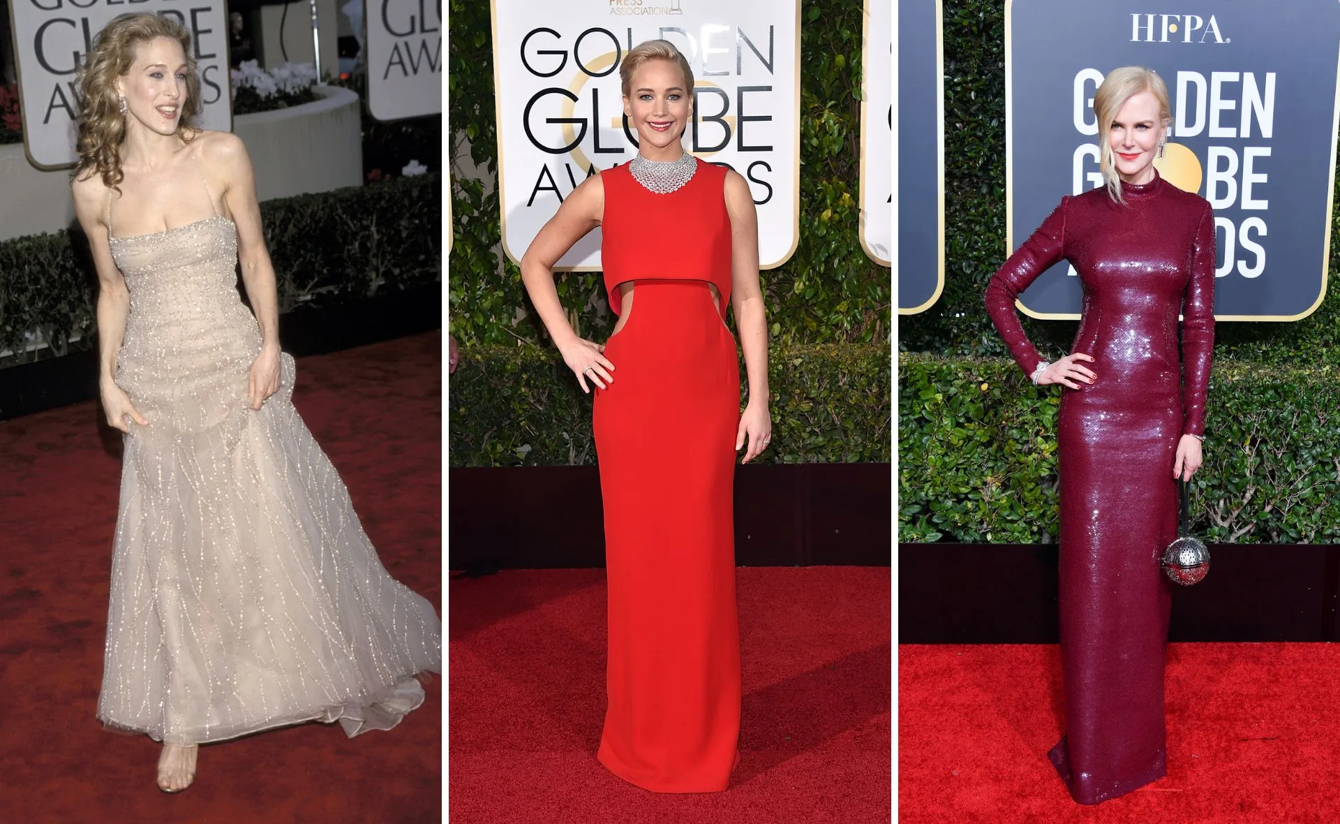 Sarah Jessica-Parker Jennifer Lawrence Nicole Kidman Golden Globes