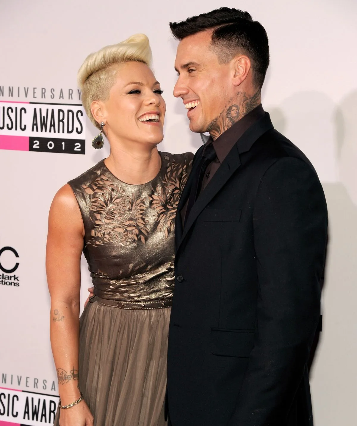 Pink and her husband Carey Hart