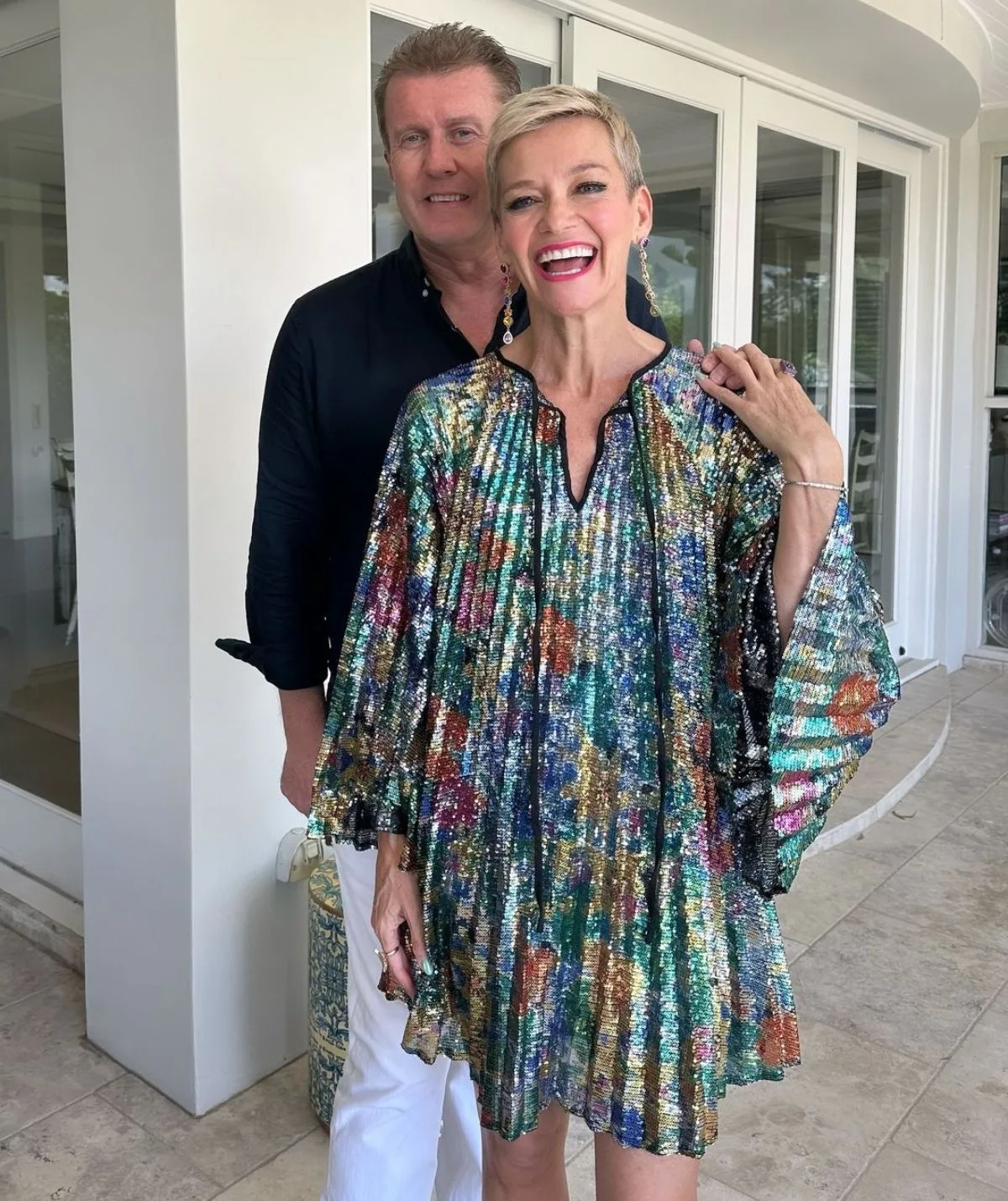 Jessica Rowe and Peter Overton