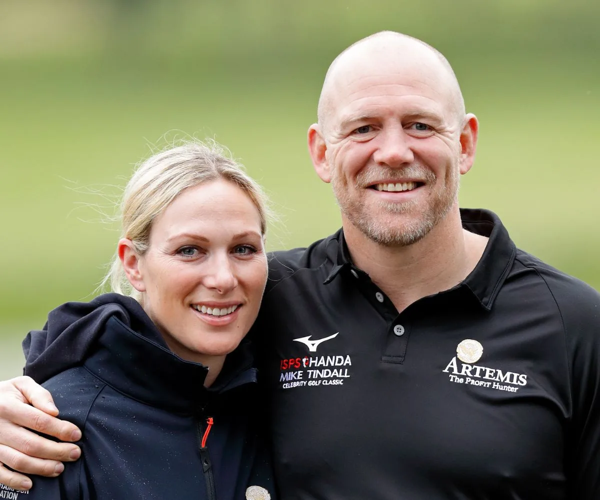 Mike and Zara Tindall