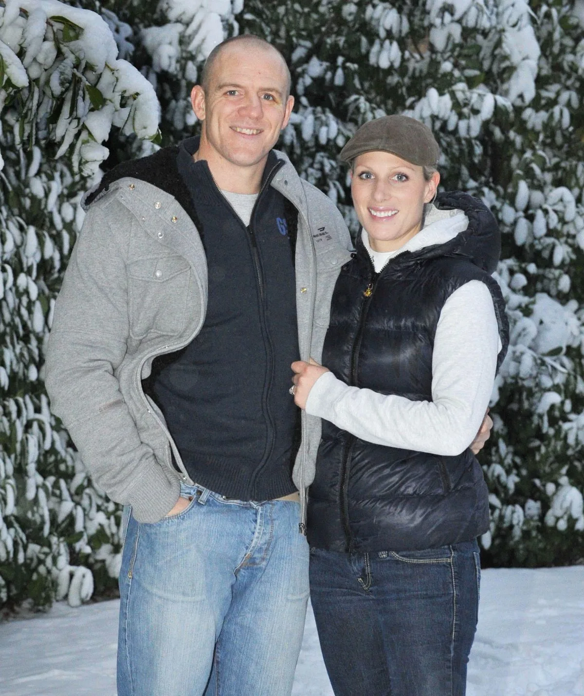 Mike and Zara Tindall