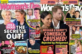 Women's Day magazine cover featuring various celebrity news headlines.