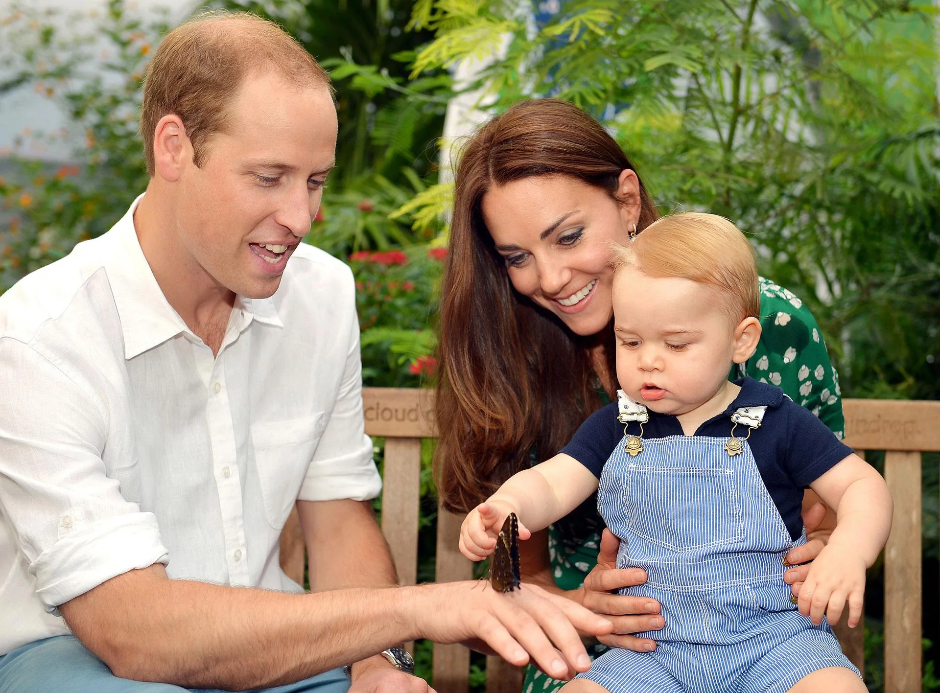 Prince George, Prince William and Duchess Catherine