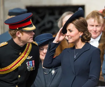 Prince Harry and Duchess Catherine of Cambridge