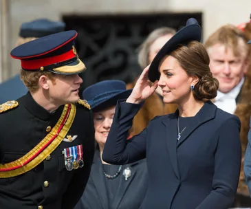 Prince Harry and Duchess Catherine of Cambridge