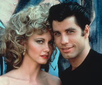 John Travolta and Olivia Newton-John