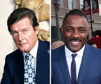 Roger Moore, Idris Elba