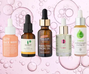 5 facial oils, face hero, cocoa butter, organic rosehip oil, sukin and manuka doctor