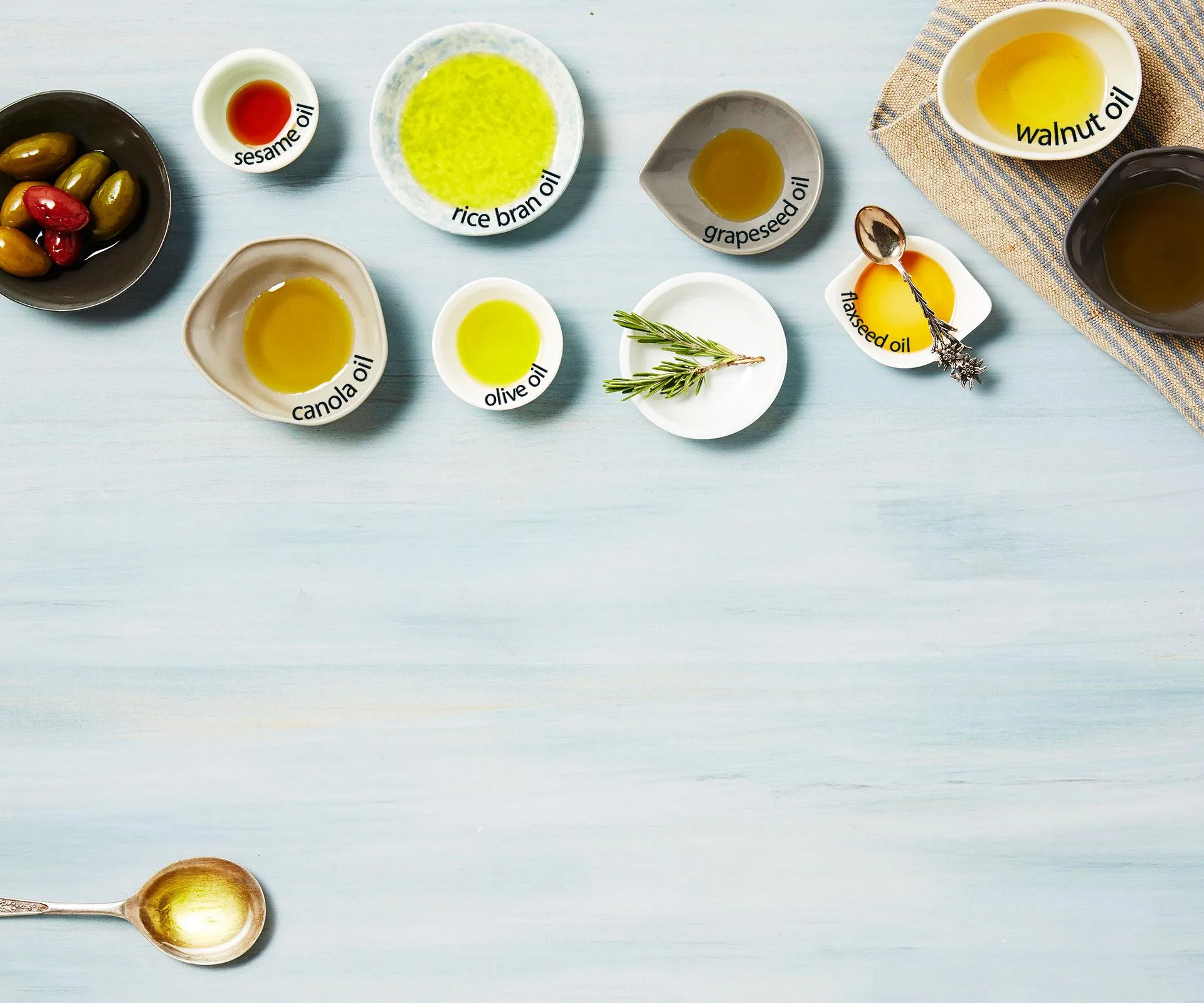 Branch out and make the most out the variety of healthy cooking oils