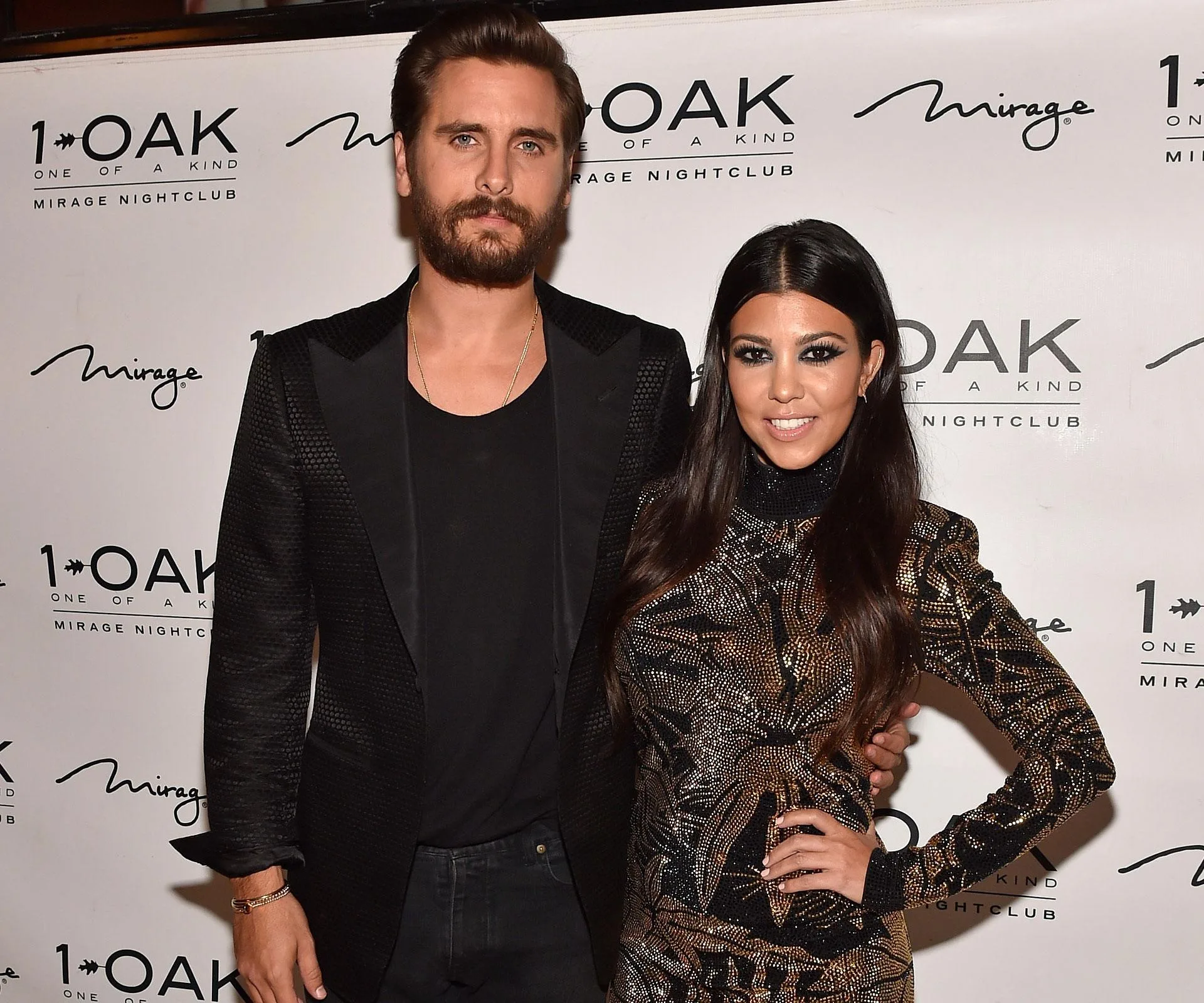 Kourtney Kardashian and Scott Disick