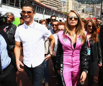 Cara Delevingne, Cristiano Ronaldo