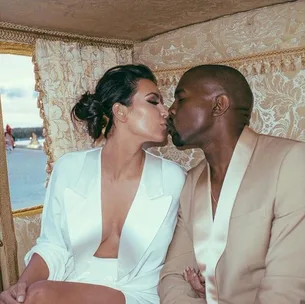 Kim Kardashian and Kanye West