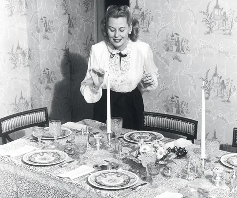 ‘Dinner party’ has friends thinking multiple courses served on the wedding-present china - not the case in this day and age.