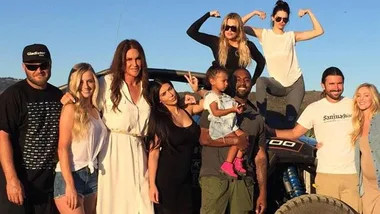 Caitlyn Jenner and her family celebrate Father's Day