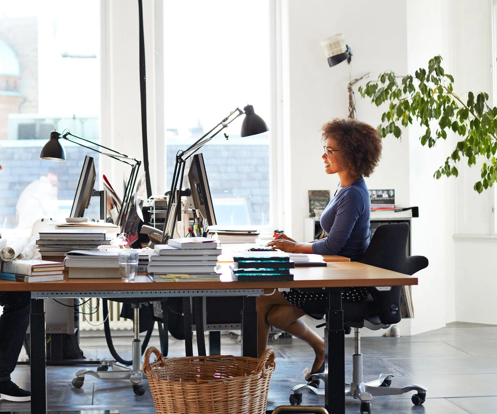 health update - are you too busy to walk around for lunch at work?