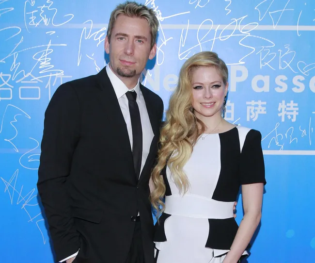 Avril Lavigne and Chad Kroeger