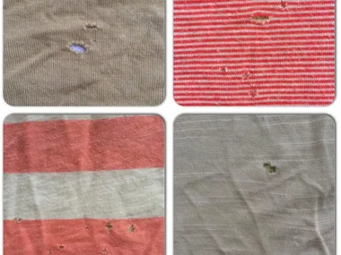 mysterious holes in t shirts