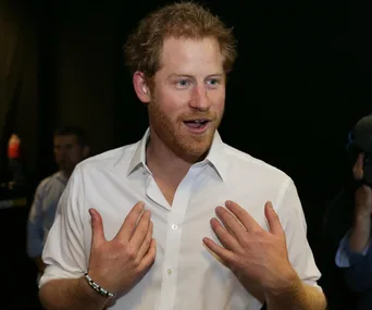 Prince Harry jokes about new rock royalty girlfriend