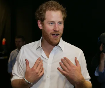 Prince Harry jokes about new rock royalty girlfriend