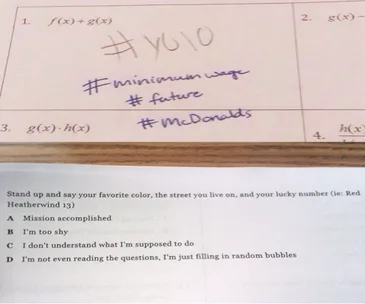 Hilarious teachers who are getting their own back