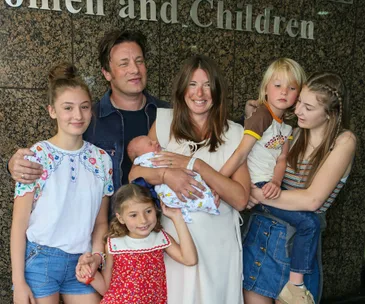 Jamie Oliver shares a sweet glimpse into family life
