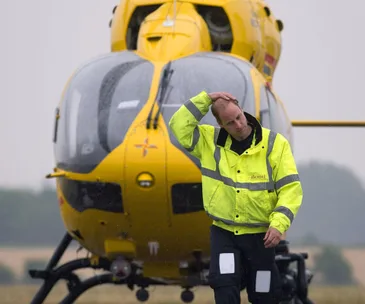 Prince William talks of the ‘sad, dark moments’ he faces as an air ambulance pilot