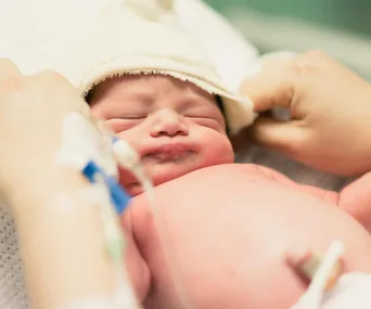 New mum slams critics who shamed her for getting a C-section