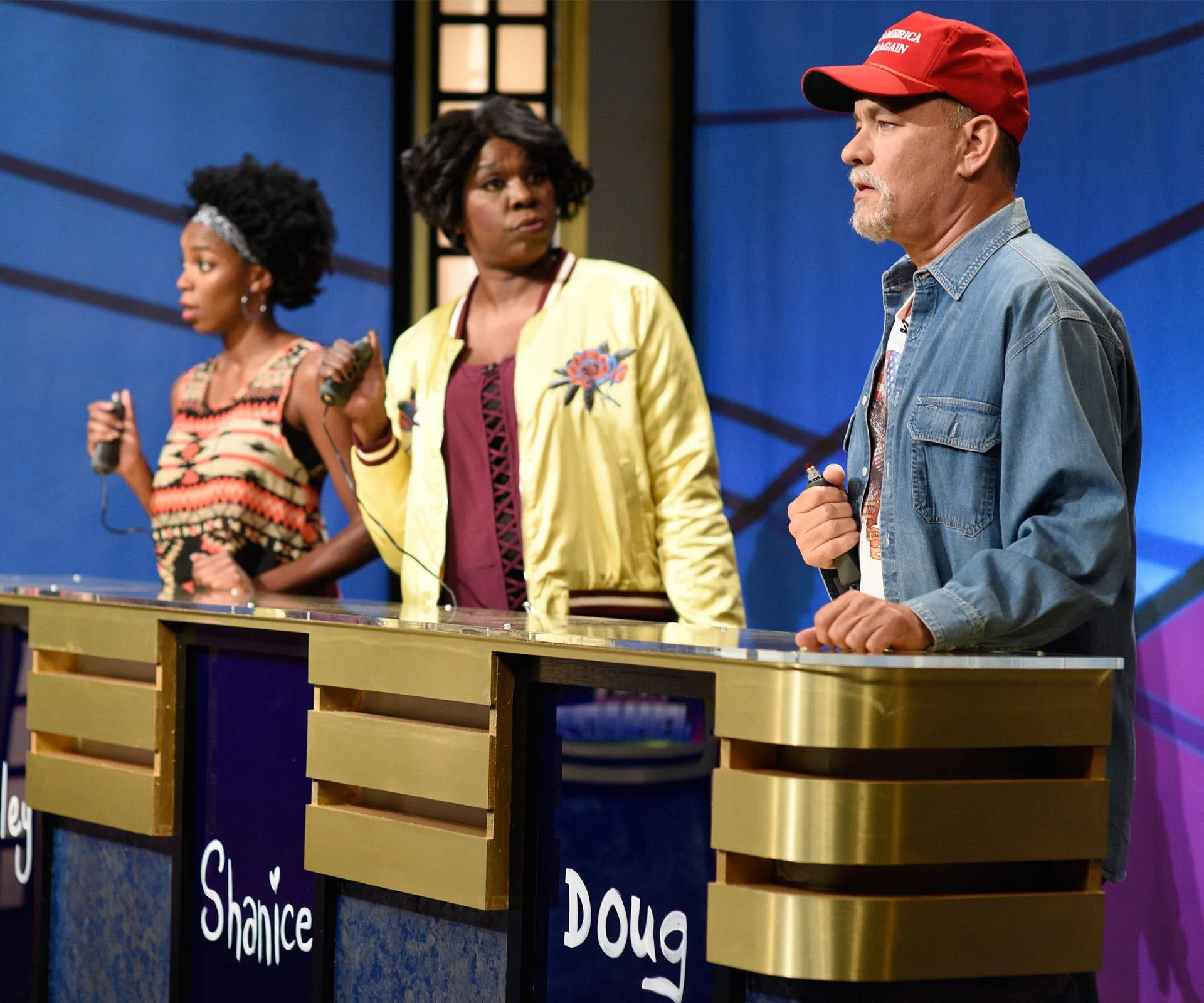 Tom Hanks mocks Donald Trump on Saturday Night Live