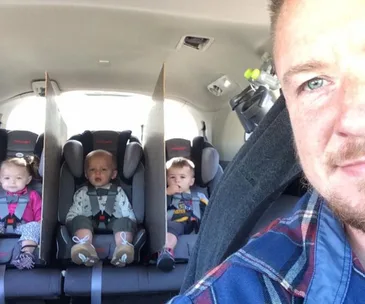 Dad’s genius hack to stop children fighting in car