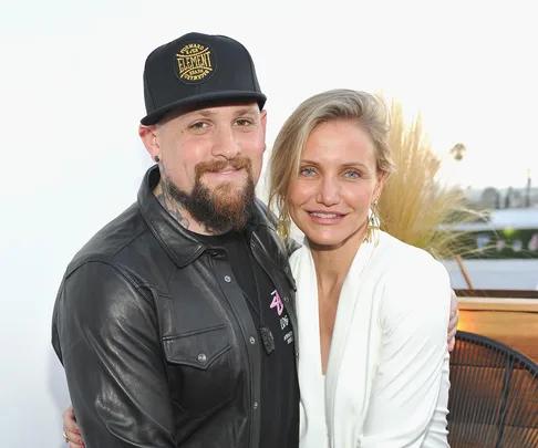 Cameron Diaz and Benji Madden
