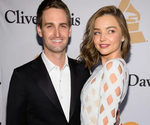 Evan Spiegel, Miranda Kerr