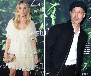 Brad Pitt, Sienna Miller