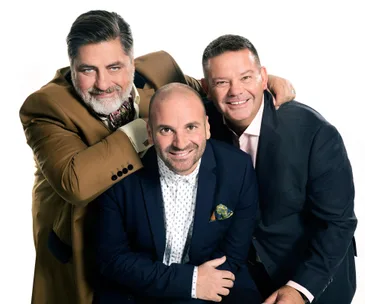 George Calombaris, Gary Mehigan and Matt Preston