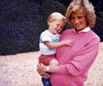 Princess Diana and Prince William