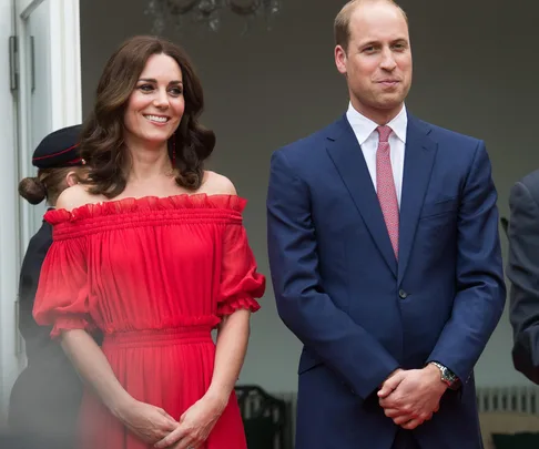 Kate Middleton and Prince William in Germany