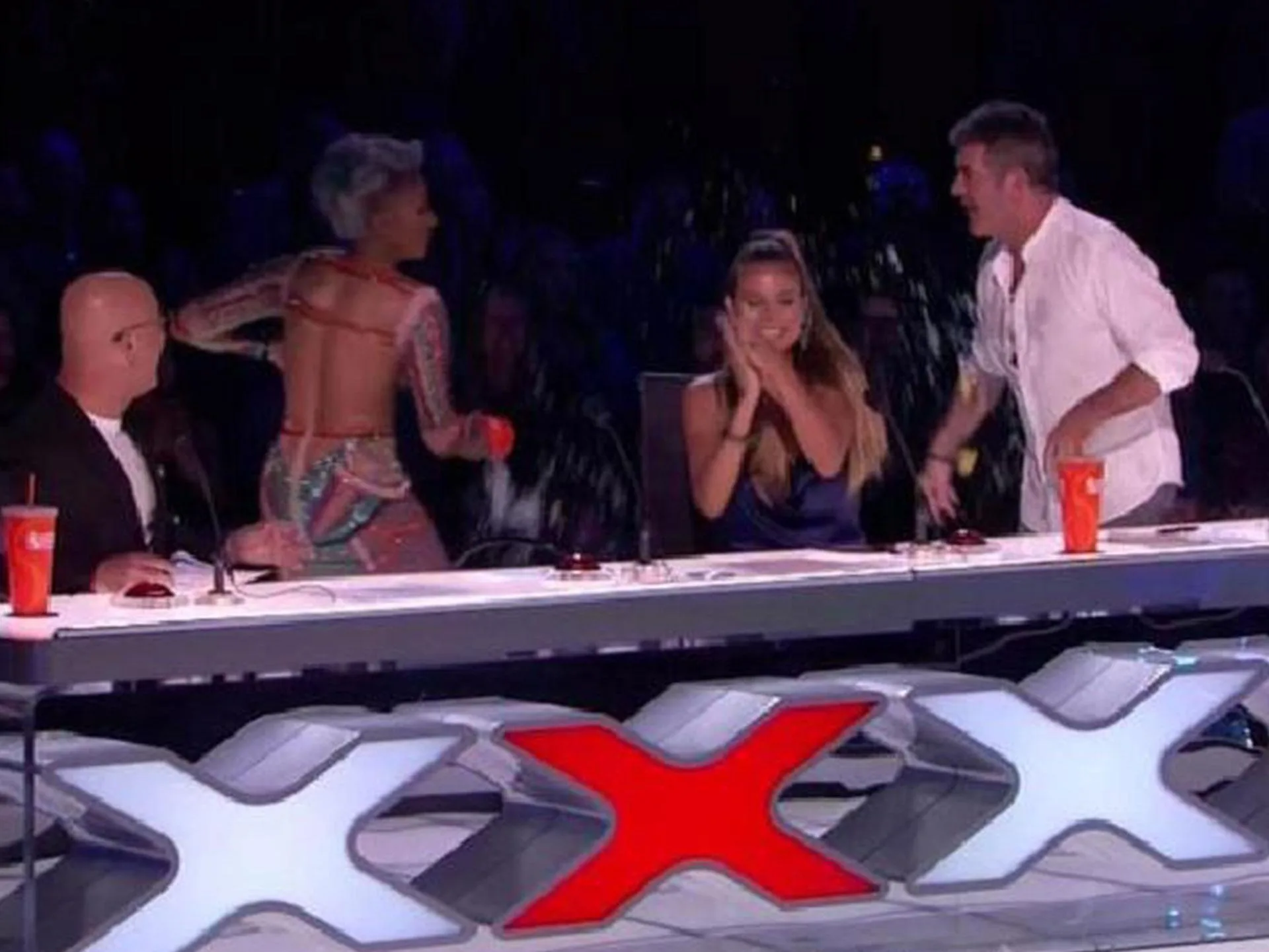 Mel B storms off America's Got Talent after Simon Cowell joke