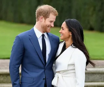 Prince Harry & fiancée Meghan Markle make their dazzling debut as an engaged couple