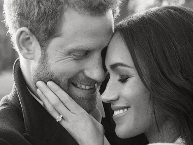 Prince Harry, Meghan Markle engagement photos