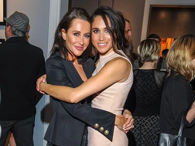 Jessica Mulroney and Meghan Markle 