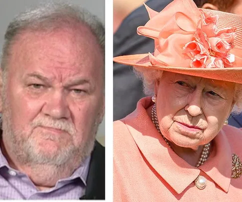 The Queen and Thomas Markle