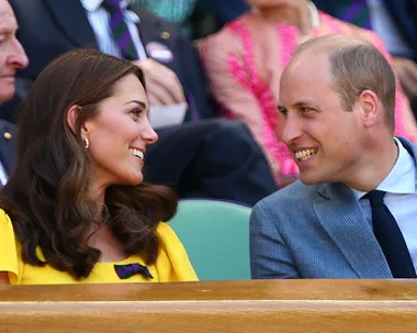 Prince William and Duchess Kate couldn’t look more smitten as they attend Wimbledon