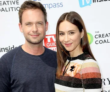 Suits star Patrick J. Adams and actress Troian Bellisario are expecting their first child